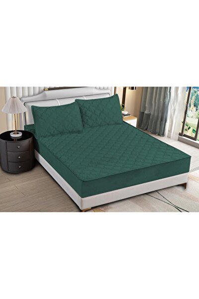 naniland.ro Husa de pat cu elastic matlasate 3 piese Abbadon HM012