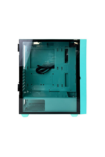 Pro GaminG Carcasa Jungle Mid Tower Argb Cyan