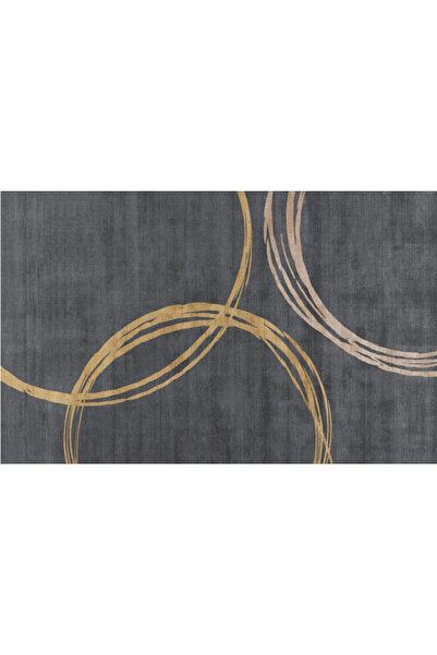 Heinner Covor printat, circle 200x300 cm, lavabil cu spate antialunecare, ina...