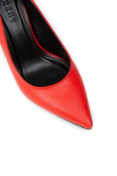 Deery Women's Pomegranate Flower Color Stiletto Heeled Shoes