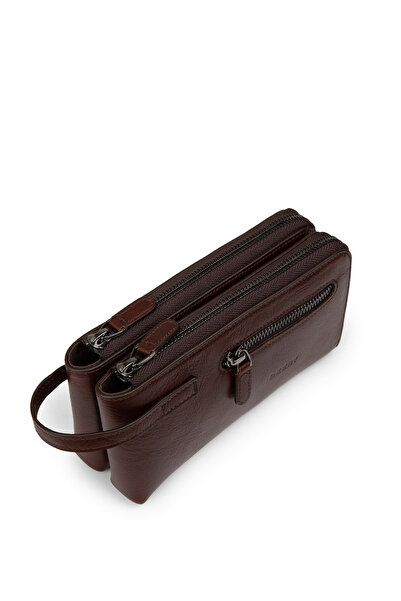 Deery Genuine Leather Brown Men's Bag
