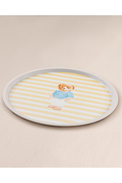 Madame Coco Philip Ayı Bear Yuvarlak Tepsi