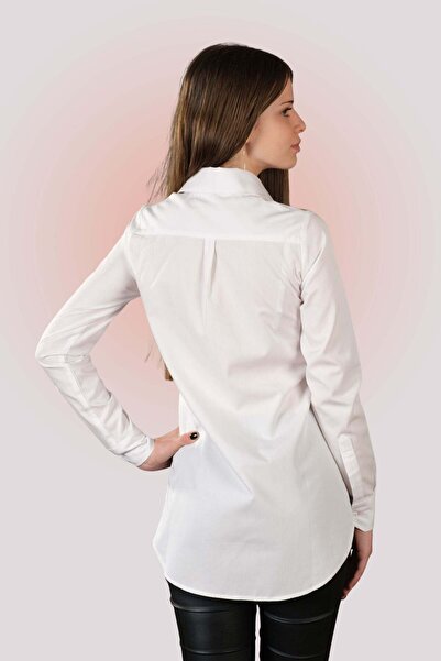 Suavette Hand Embroidered Shirt with Traditional Motifs Made of Bamboo and Cotton