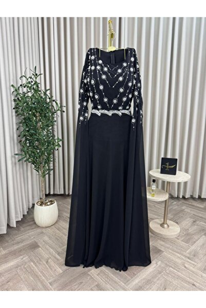 HOOR DRESSES فستان شيفون جورجيت