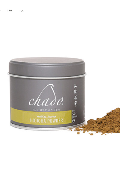 Chado Hojicha Powder Kömür Ateşinde Kavrulmuş Yumuşak İçimli Japon Toz Yeşil ...