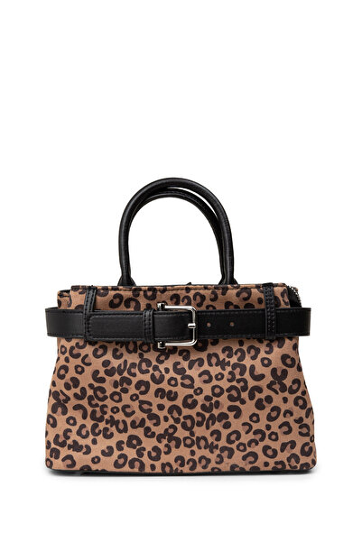 Deery Leopard Patterned Women's Handbag