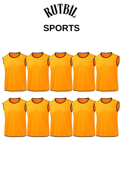 CAZZ SPORTS 10 Adet Antrenman Yeleği Halı Saha Yeleği İdman Yeleği Halısaha Y...