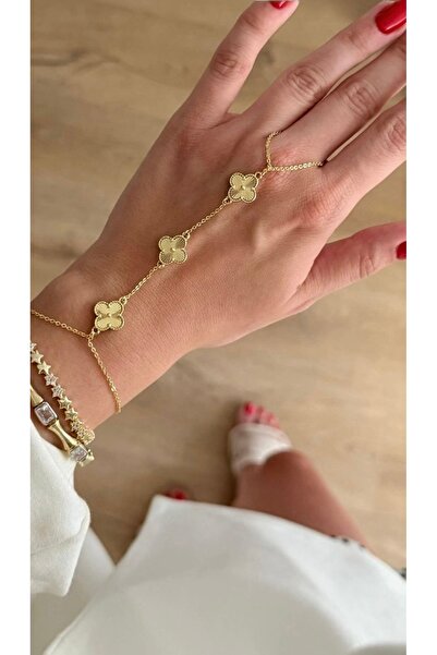 Finery by Nerrs Laser Cut Clover Shahmeran Gold Color