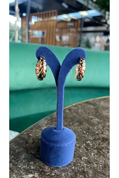 cansuaccessoire HALKA ÇELİK KÜPE