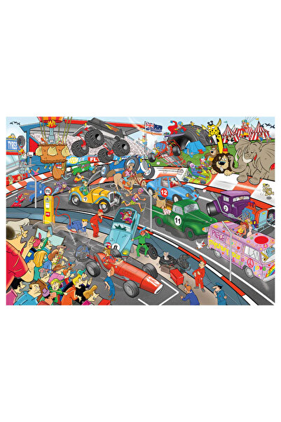 Goliath Puzzle Caută și Găsește - Cursă nebună, 1000 piese, Editia II