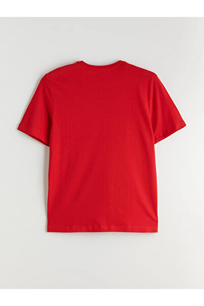 LC Waikiki Tricou bărbătesc din bumbac fin cu guler rotund