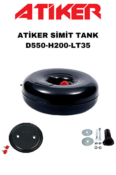 ATİKER 35 Lt-d550-h200 Si̇mi̇t Lpg Tank Uyumlu