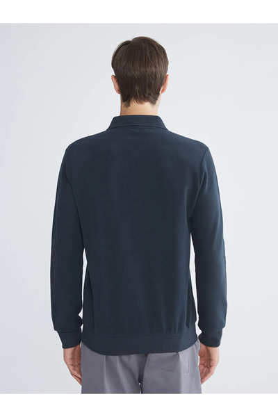 LC Waikiki سويت شيرت رجالي بياقة بولو