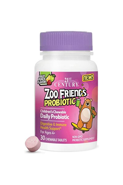 21century 21 Century Zoo Friends Probiotic (30 Chewable Tablets)