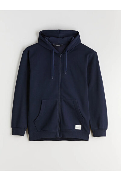 LC Waikiki Kapüşonlu Erkek Kalın Fermuarlı Sweatshirt