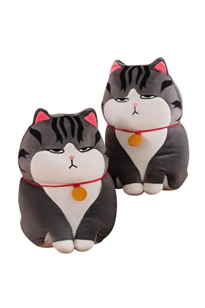 OEM Pisica de plus CHLOE, gri , 35 cm, 3 ani+