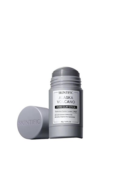 SKINTIFIC عصا طينية بمسام بركان ألاسكا ٤٠ غرام