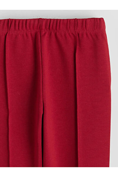 LC Waikiki Girl's Basic Tights with Elastic Waist