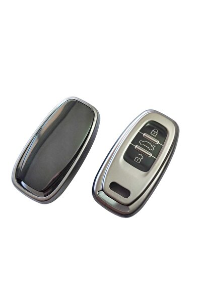 Mikasso Renault Dacia Clio 5 Megan 4 3btn Siyah Oto Anahtar Kumanda Kabı Kılıfı