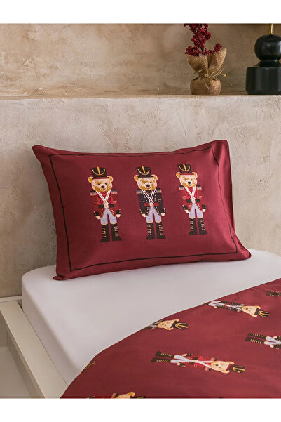 LC Waikiki Bear Teddy Printed Single Duvet Cover Set