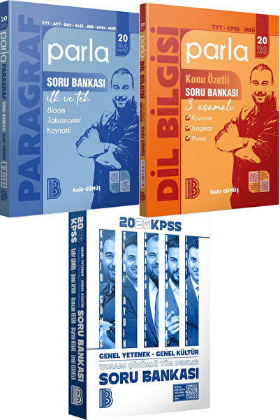 Benim Hocam Yayınları 2026 KPSS Tüm Dersler Çözümlü Soru Bankası - 2026 Parla...