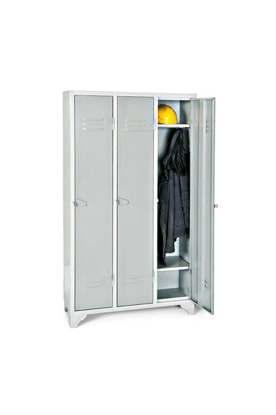 urasofis 3’Lü Çelik Soyunma dolabı
