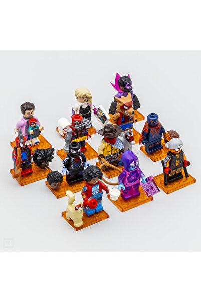 myminitoys Minifigures 71050 Spider-Man: Spider-Verse Full Set (12 Pcs) Mini Figure