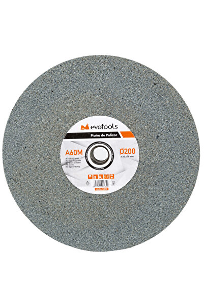 Evotools Γκρι πέτρα λείανσης 125 mm 20 mm 60 20 mm