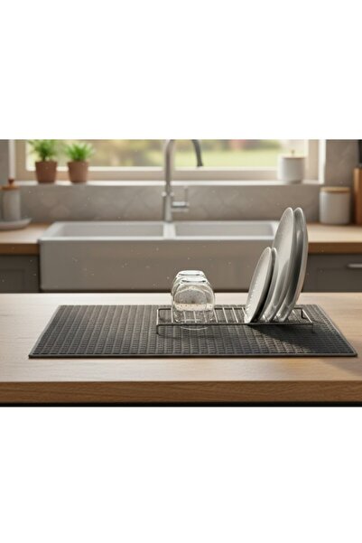 SyaMAG Dish and glass dryer (towel-type), grey, 50 x 40 cm