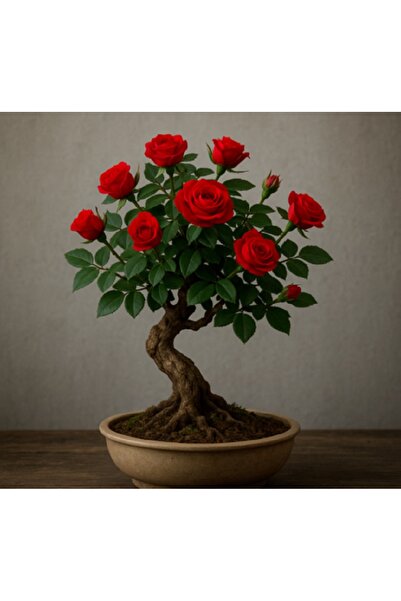 prestijiseed 5 Adet Bodur Kırmızı Gül Ağacı Tohumu