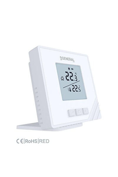 GENERAL Life Mitra HT15S RF Kablosuz Oda Termostatı - Beyaz