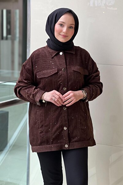 Ceremony Queen Jacket with Snap Fasteners on the Front