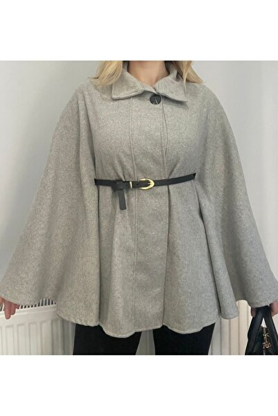 rose tml giyim Women's Belted Stitched Poncho