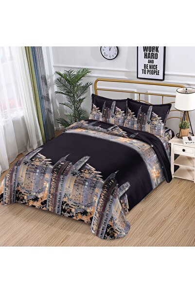 naniland.ro 3D non-elastic bed linen - 4 pieces Zuzu XU016