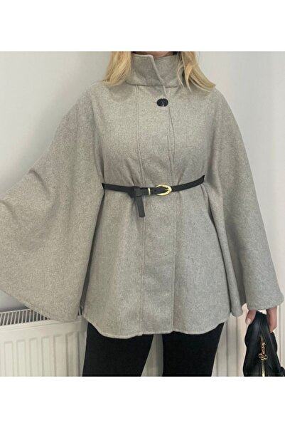 rose tml giyim Women's Belted Stitched Poncho