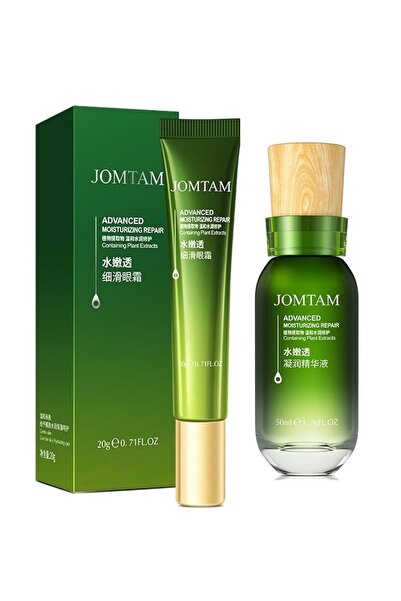 JOMTAM Centella Nemlendirici Onarıcı Bitkisel Göz Kremi ve Serum Seti 2 parça