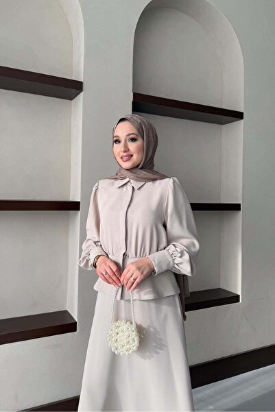 Rimel Moda Lucas Takım Beige