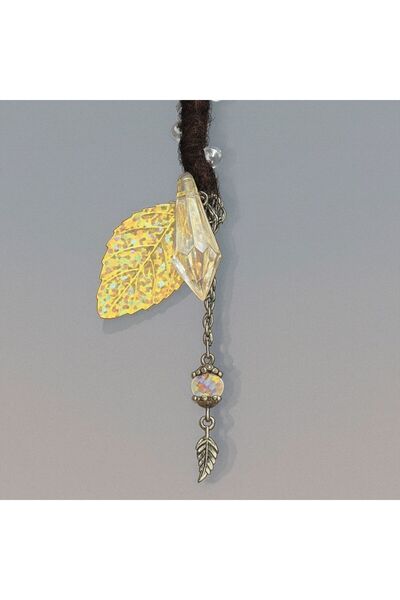 YASEMİN KAPLAN إكسسوار شعر راستا مصنوع يدويًا من الخرز