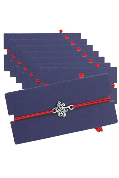 GOLD MARKET Set de 10 brățări Mărțișor pentru copii, oțel inoxidabil și mater...