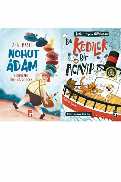 Timaş Çocuk Nohut Adam (Anıl Basılı) ve Bu Kediler Bir Acayip (Nehir Aydın Gö...