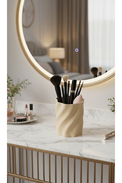 Kafs Store Modern Spiral Design Makeup Organizer |   Pen Holder |   8X10 cm |...