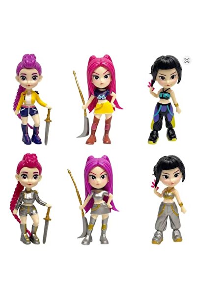 victiny cutie: 6 figurine K-pop Demon Hunter 8/9 cm