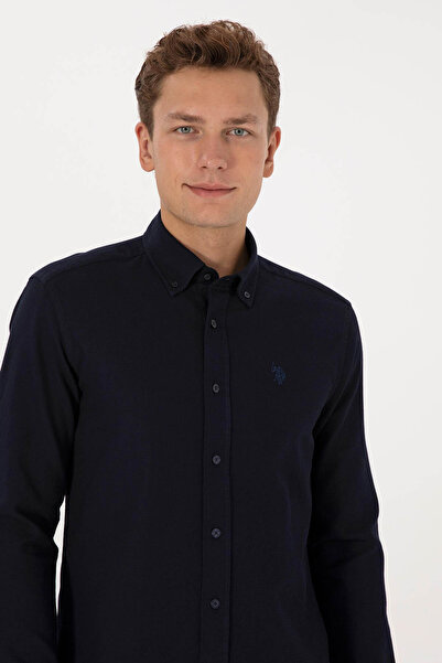 U.S. Polo Assn. Arsal Navy Blue Men's Shirt 2236556