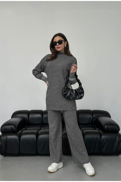 Nosia Women's Standard Size Long Sleeve Cotton Knitwear Set