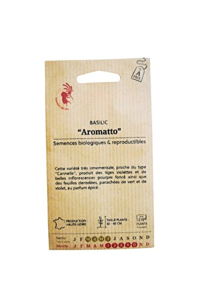 OEM Semințe de busuioc Aromatto, 200 de semințe reproductibile tradiționale