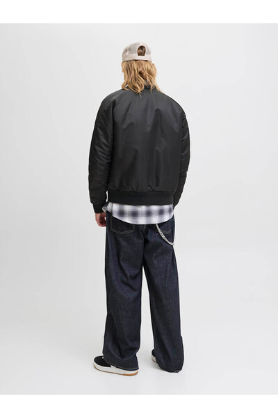 Jack & Jones Jcomotion Bomber Black Men's Jacket 12283301