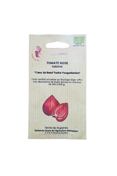 OEM Semințe tradiționale de roșii roz „Oxheart Yasha Yugoslavian” certificate...