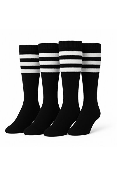OEM Long cotton socks with white stripes – 2 pairs / pack