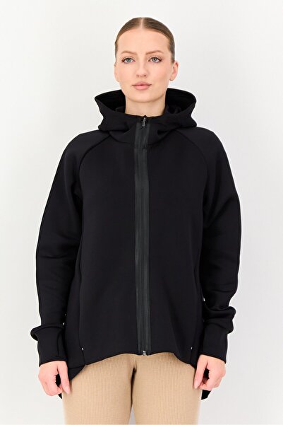 Asics Women Sportswear Fit Long Sleeve Training Hoodie, Black