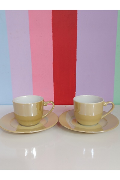 DEKOR ZÜCCACİYE HOME 2-Pack Karaca Coffee Cup